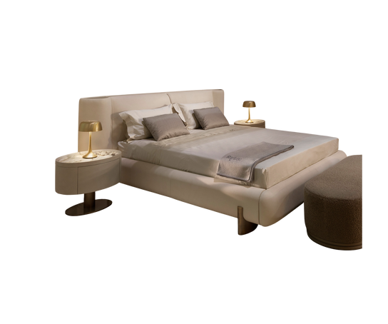 Contemporary Rugiano Anais Upholstered Bed Casa Design Group