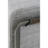 Arthur Bench by Rugiano with premium fabric or leather upholstery and a bronze-finished aluminium base | Casa Design Group