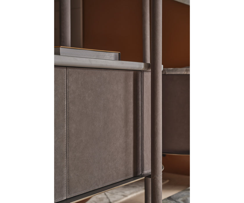 Coquette High Modern Modular Bookcase by Rugiano