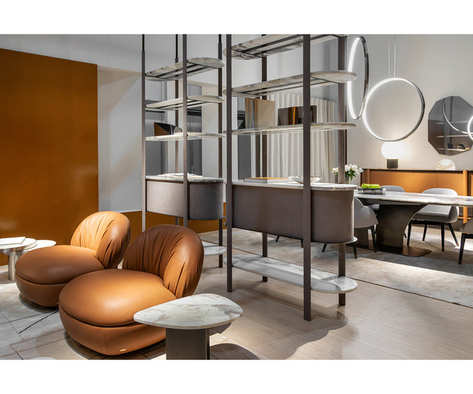 Coquette High Modern Modular Bookcase by Rugiano