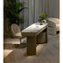 Luxury Rugiano Emily Desk with Marble Top Casa Design Group