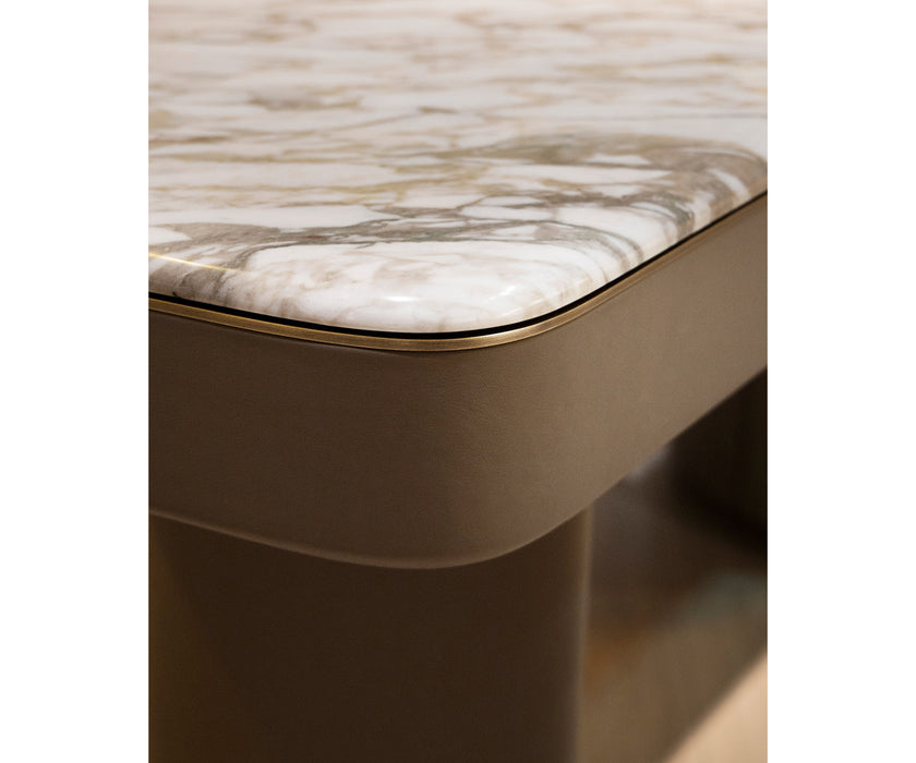 Luxury Rugiano Emily Desk with Marble Top Casa Design Group