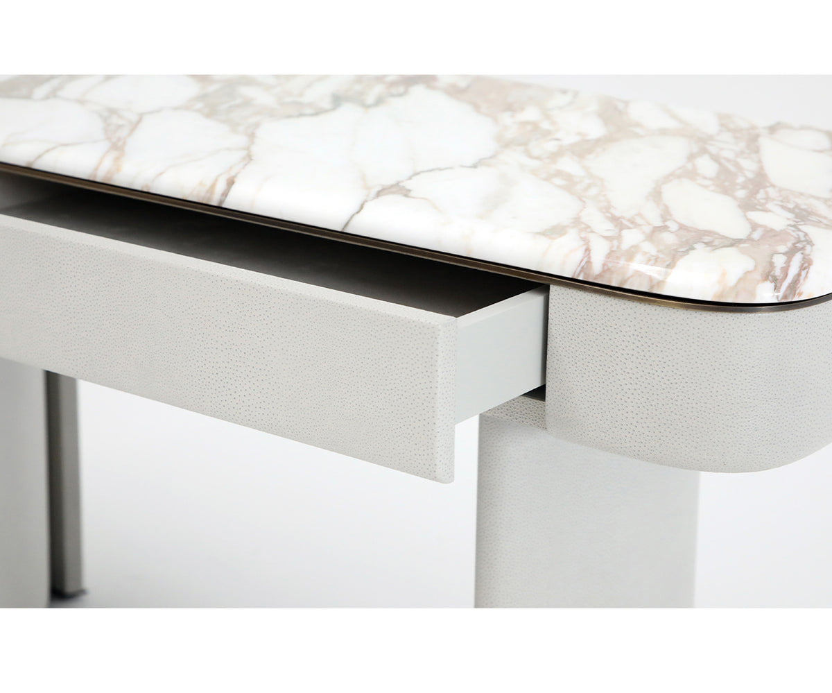 Luxury Rugiano Emily Desk with Marble Top Casa Design Group