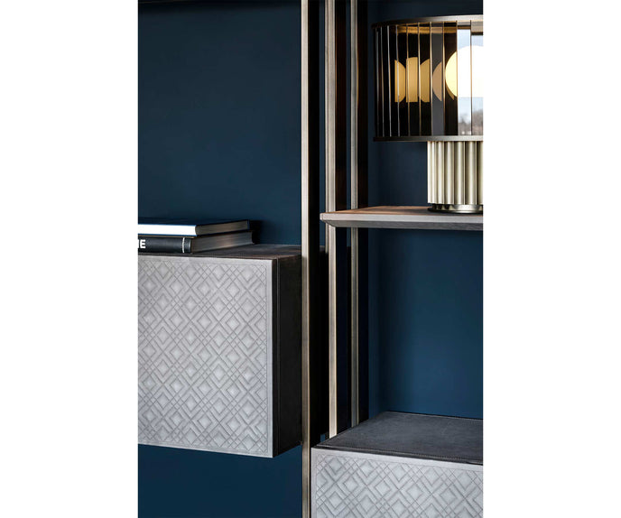 Frame Box Modern Modular Bookcase by Rugiano