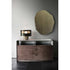 Luxury Grace Dresser by Rugiano with Leather Upholstery and Bronzed Brass Details | Casa Design Group