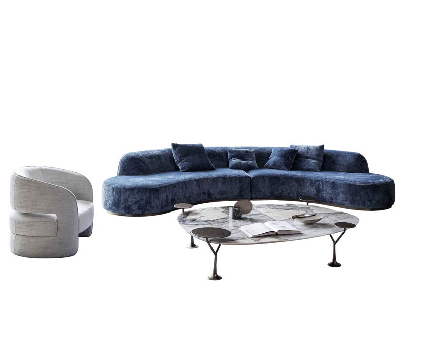 High-End Rugiano Sectional Sofa Pierre Collection Casa Design Group