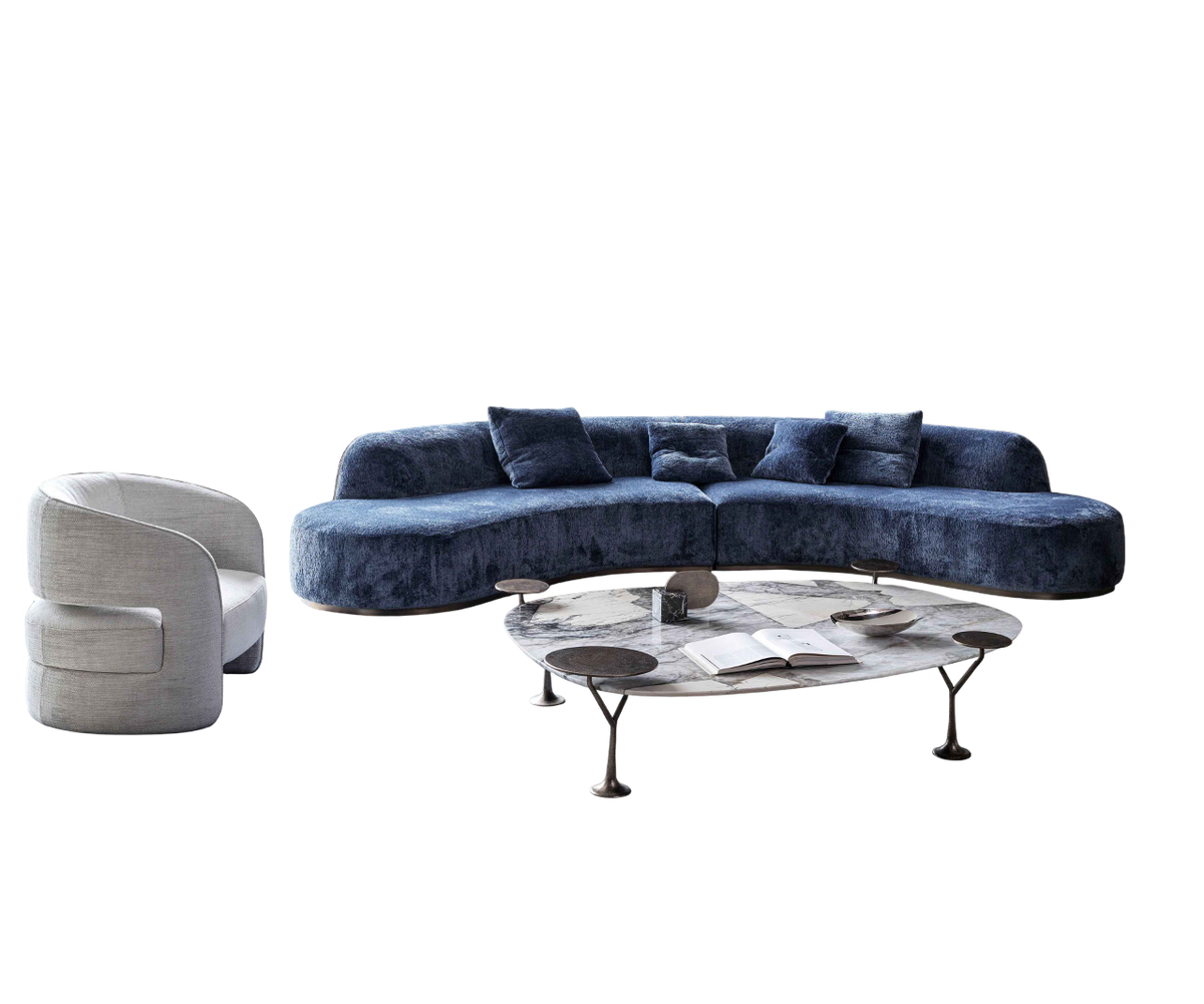 High-End Rugiano Sectional Sofa Pierre Collection Casa Design Group