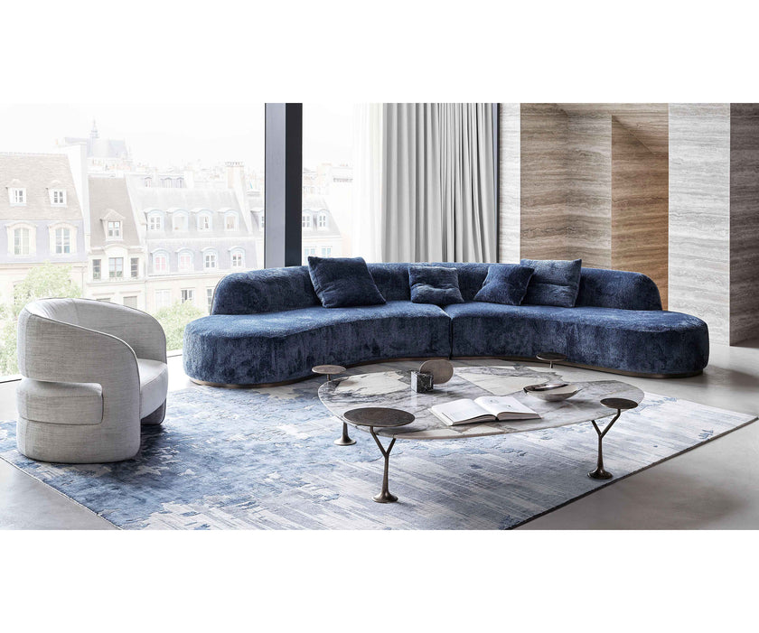 High-End Rugiano Sectional Sofa Pierre Collection Casa Design Group