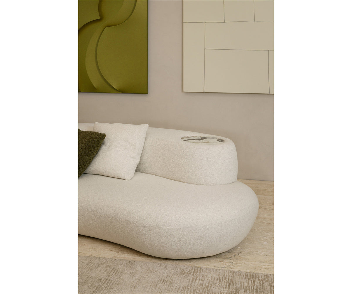 Contemporary Rafael Chaise Lounge by Rugiano Casa Design Group