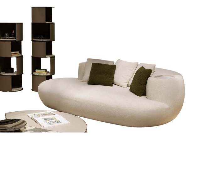 Contemporary Rafael Chaise Lounge by Rugiano Casa Design Group