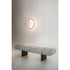 Rugiano Snake upholstered designer bench with bronze aluminum base at Casa Design Group.
