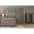 Luxury Vogue Dresser by Rugiano with Curved Leather Design and Marble Top | Casa Design Group