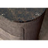 Luxury Vogue Dresser by Rugiano with Curved Leather Design and Marble Top | Casa Design Group