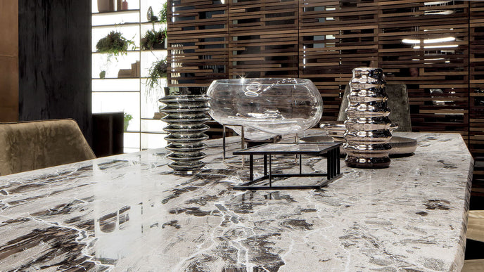High End S-Penny Dining Table by Henge Casa Design Group