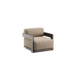 Modern outdoor lounge chair by Danao Living in aluminum Casa Design Group