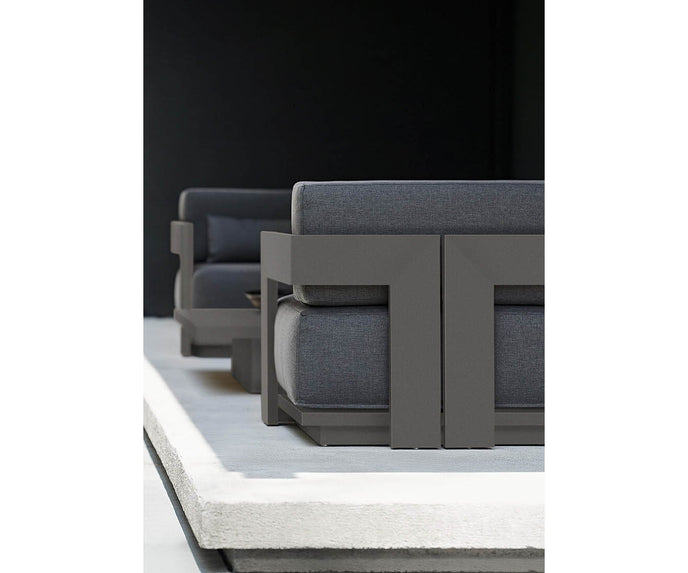 Modern outdoor lounge chair by Danao Living in aluminum Casa Design Group