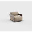 Modern outdoor lounge chair by Danao Living in aluminum Casa Design Group