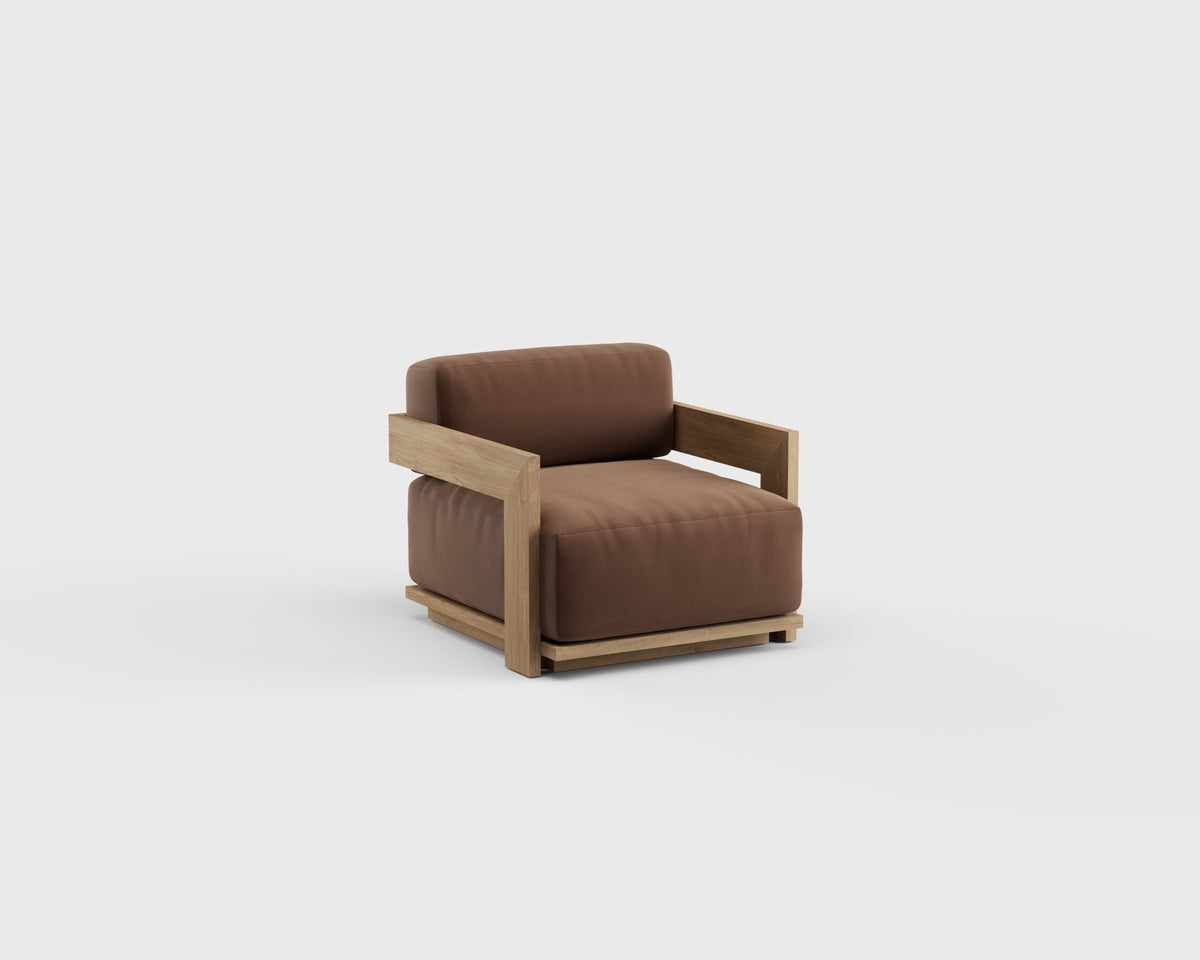 High End S2 Lounge Chair Teak by Danao Living Casa Design Group