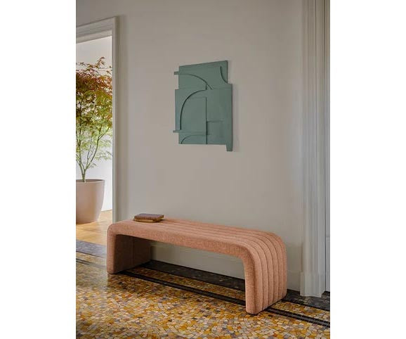 Metis Bench by Saba with Contemporary Upholstered Design | Casa Design Group