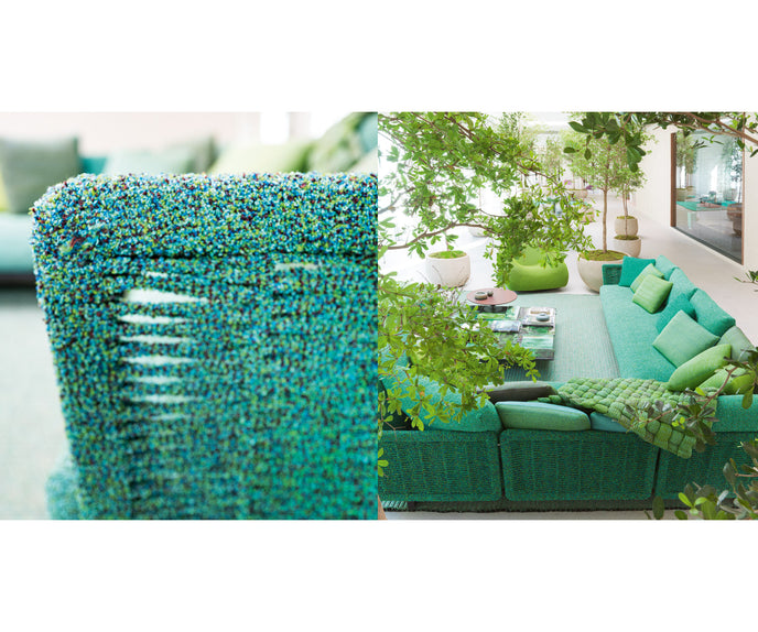 Sabi Outdoor Sofa by Paola Lenti for Ultimate Luxury and Comfort Casa Design Group