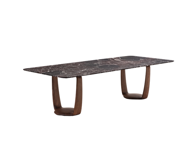 Saddle Rectangular Dining Table by Emmanuel Gallina for Porada | Casa Design Group