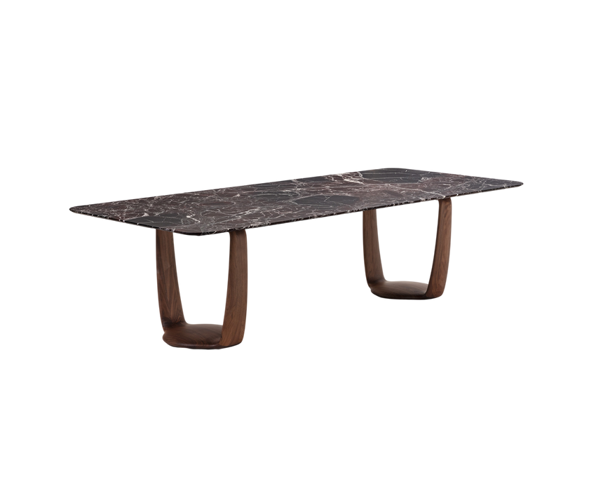 Saddle Rectangular Dining Table by Emmanuel Gallina for Porada | Casa Design Group