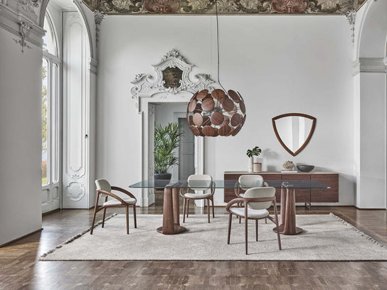 Saddle Rectangular Dining Table by Emmanuel Gallina for Porada | Casa Design Group