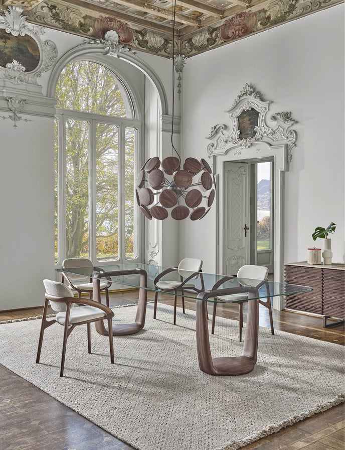 Saddle Rectangular Dining Table by Emmanuel Gallina for Porada | Casa Design Group
