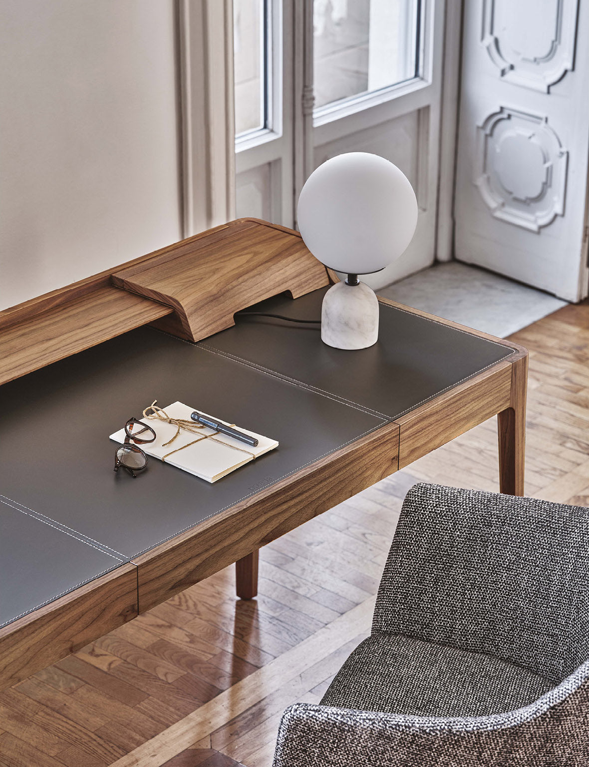 High End Saffo Desk by Porada Casa Design Group