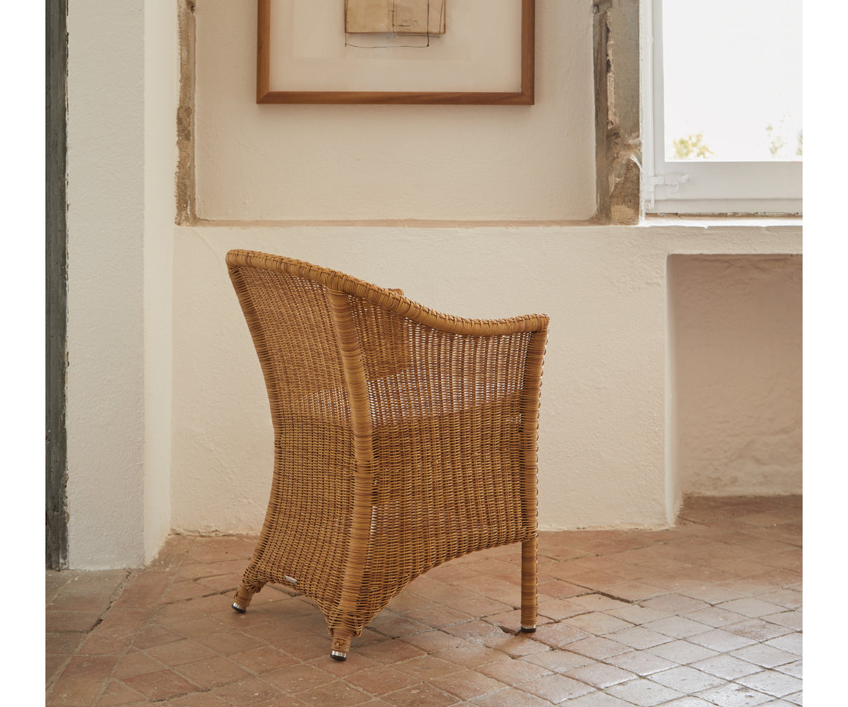 Sagra Dining Armchair by Point | Classic Hand-Woven Outdoor Seating | Casa Design Group