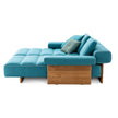 High-End Sail Out Outdoor Double Chaise Lounger by Cassina with soft modular forms – Casa Design Group