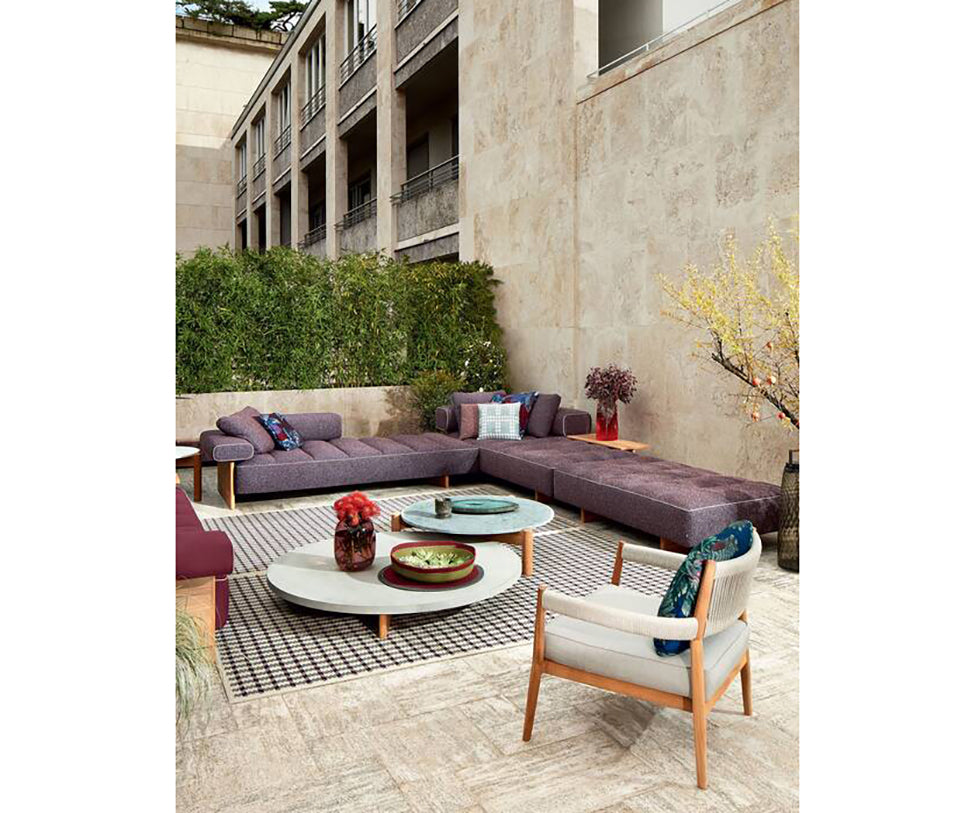 Contemporary Sail Out Outdoor Sectional by Cassina for refined outdoor living - Casa Design Group