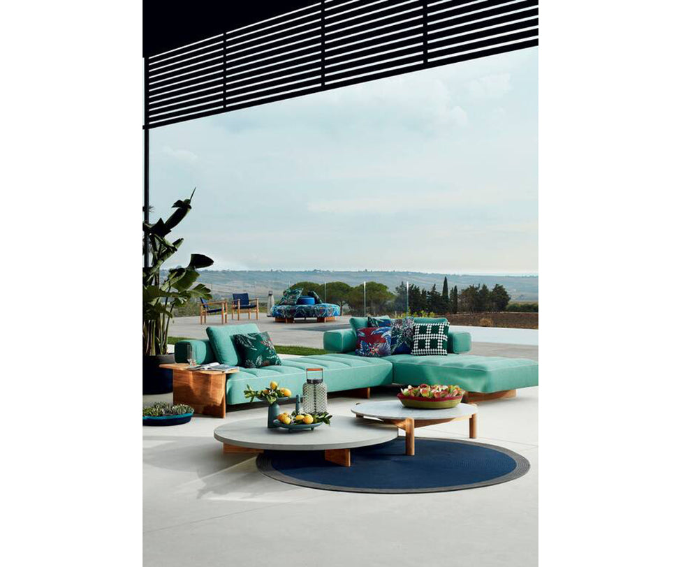 Contemporary Sail Out Outdoor Sectional by Cassina for refined outdoor living - Casa Design Group