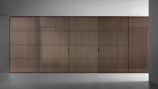 High End Sail Sliding Doors by Rimadesio Casa Design Group