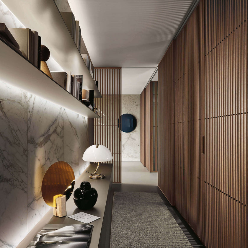 High End Sail Sliding Doors by Rimadesio Casa Design Group