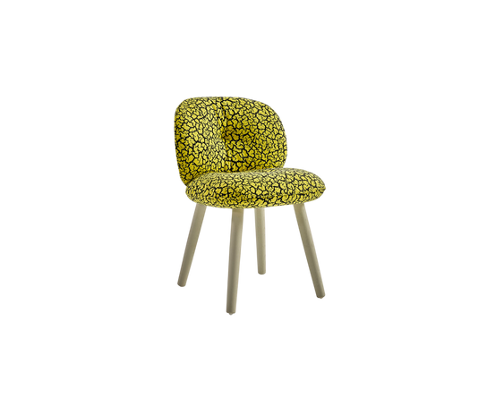 Luxury Mullit Dining Chair by Sancal with Soft Upholstery and Elegant Base Options | Casa Design Group