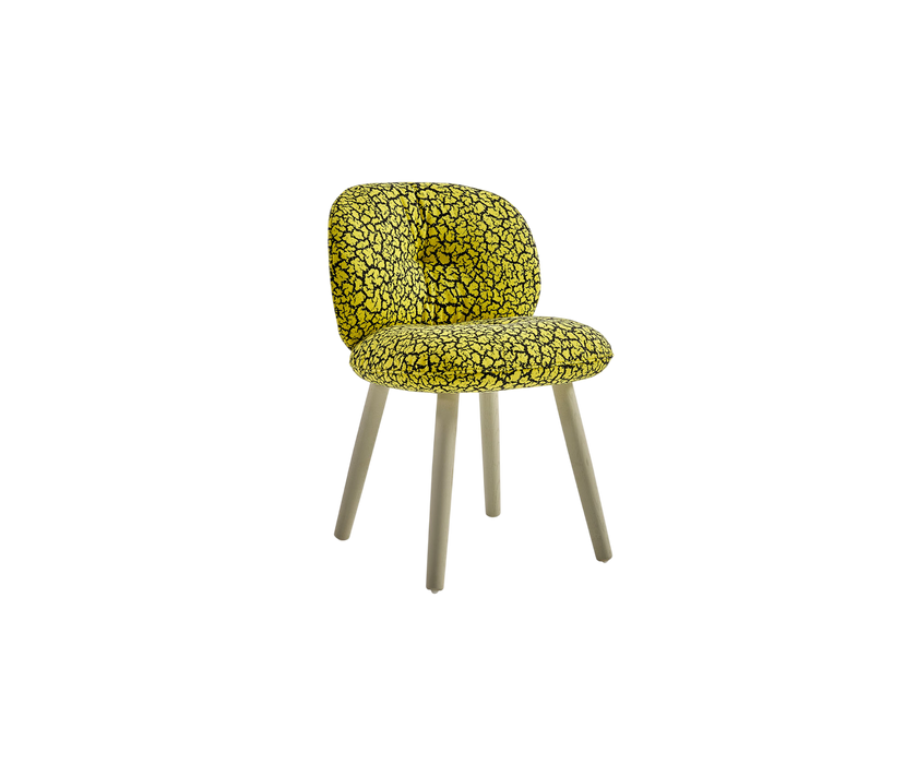 Luxury Mullit Dining Chair by Sancal with Soft Upholstery and Elegant Base Options | Casa Design Group