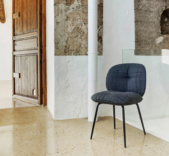 Luxury Mullit Dining Chair by Sancal with Soft Upholstery and Elegant Base Options | Casa Design Group