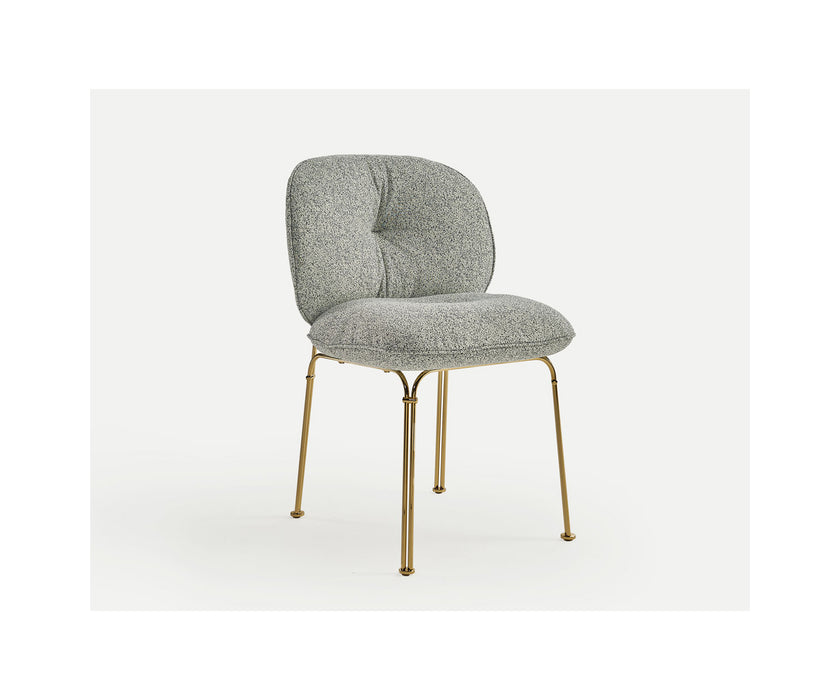 Luxury Mullit Dining Chair by Sancal with Soft Upholstery and Elegant Base Options | Casa Design Group