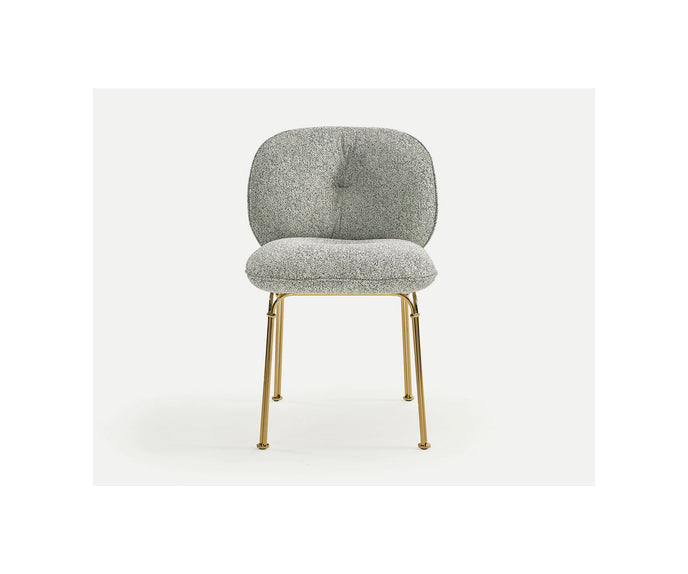Luxury Mullit Dining Chair by Sancal with Soft Upholstery and Elegant Base Options | Casa Design Group