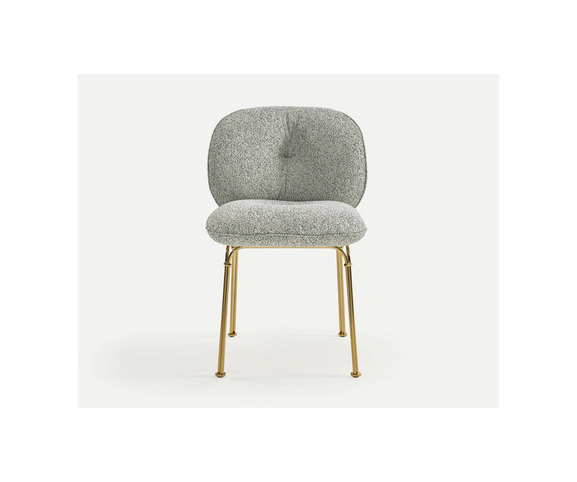 Luxury Mullit Dining Chair by Sancal with Soft Upholstery and Elegant Base Options | Casa Design Group