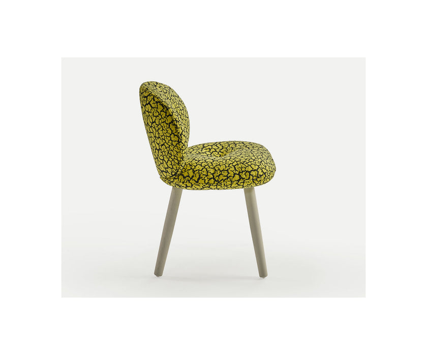 Luxury Mullit Dining Chair by Sancal with Soft Upholstery and Elegant Base Options | Casa Design Group