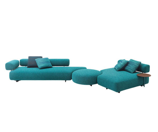 Modern Santorini Outdoor Modular Sofa by Paola Lenti Luxury Seating Design at Casa Design Group