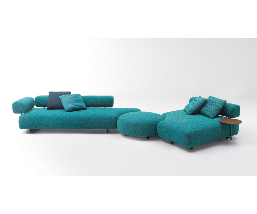 Modern Santorini Outdoor Modular Sofa by Paola Lenti Luxury Seating Design at Casa Design Group