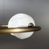 Satellite Pendant Light in Murano Glass and Burnished Metal by Studiopepe for Baxter | Casa Design Group
