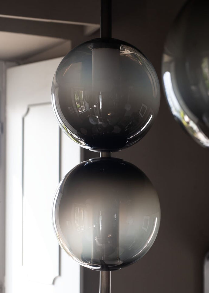 Satellite Pendant Light in Murano Glass and Burnished Metal by Studiopepe for Baxter | Casa Design Group