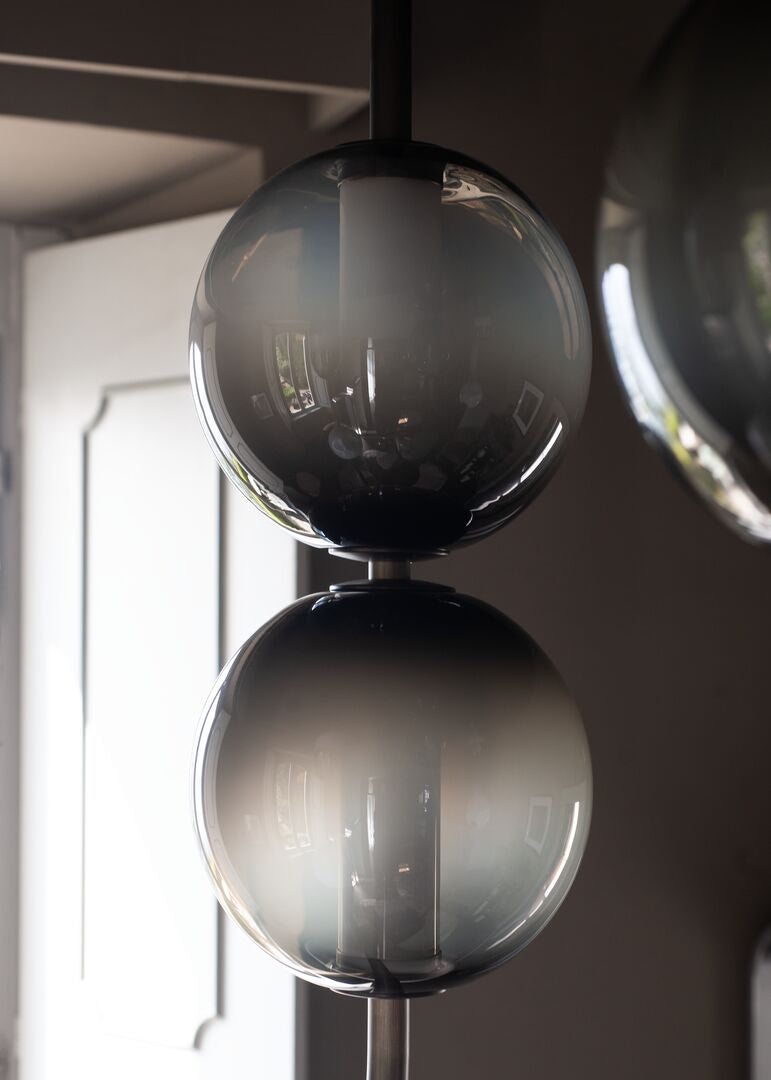 Satellite Pendant Light in Murano Glass and Burnished Metal by Studiopepe for Baxter | Casa Design Group