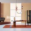 Satellite Pendant Light in Murano Glass and Burnished Metal by Studiopepe for Baxter | Casa Design Group