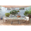 Luxury Sciara Outdoor Dining Table by Paola Lenti  for a Sophisticated Dining Experience Casa Design Group