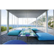 Modern Sciara Lava Stone Rectangular Outdoor Coffee Table by Paola Lenti Casa Design Group